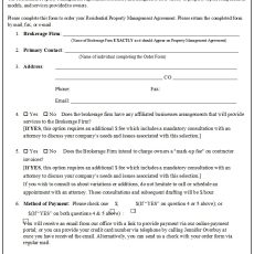 Property Management Form Templates