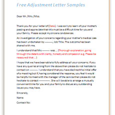 Complaint Response Letter Templates Complaint Response Letter Templates