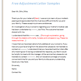 Complaint Response Letter Templates