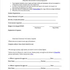 Best 5 Check Request Form Templates