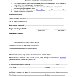 Best 5 Check Request Form Templates