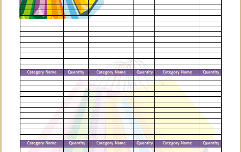 Grocery Shopping List Template Grocery Shopping List Template