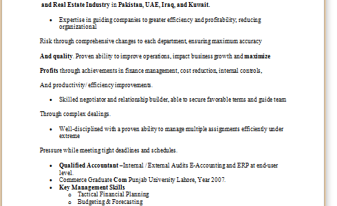Accounts Receivable & Payable Officer | Resume Sample