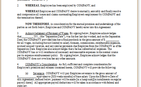 Separation Agreement Template | Editable, Download Templates Separation Agreement Template | Editable, Download Templates